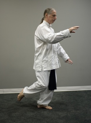 Tai Chi Posture Play Guitar
